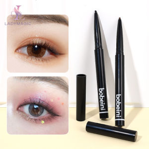 Black Matte Eyeliner Gel Pencil Waterproof Long Lasting Smooth Not Blooming Eyeliner Silkworm Pen Brown Eye Shadow Pen Make-up