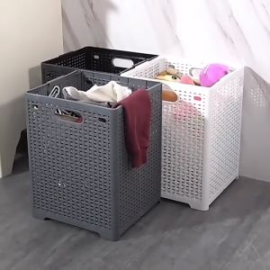 {SG Ready Stock} Foldable Laundry Basket | Space Saving | Children Storage Box | Organiser