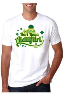 kaos distro kaos lebaran kaos selamat hari raya aidilfitri