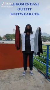 Sweater Rajut Long Neck & Kerah Tinggi Berkualitas
