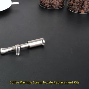 Coffee Maker Steam Nozzle Steam Wand Nozzle Stainless Steel Multiple Holes Tip Milk Foam Spout Compatible With Delonghi EC685