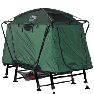 Adjustable Height 8 Feet off Ground Camping Fishing Tent Windproof Rainproof Warm Three Layer Roof Top Tent Easy Setup Outdoor Gear