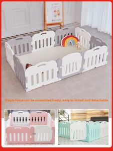 Korean-Made Card Reaz Caraz Kids Game Fence Single-Piece Fence Fence Fence Fence with Non-Slip Mat