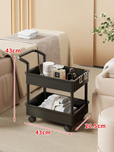 QINQI | Multi-layered Rolling Trolley Storage Rack