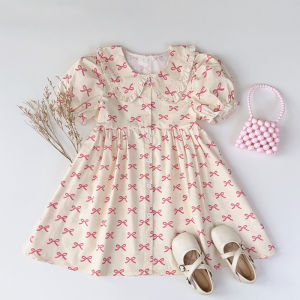 Menoea Summer New Baby Girl Dress: A Sweet Beauty Princess Dress for 3-7 Year Olds