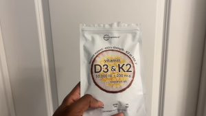 Vitamin D3 10000iu + K2 MK7 200mcg 300 Softgels วิตามินดี3 พร้อมเค2 Complex ช่วยดูดซึมแคลเซียม ป้องกันกระดูกพรุน