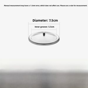 Stainless Steel Dustproof Cup Lid Water Cup Lid round Tea Cup Lid Bowl Lid Cartoon Bear Lid Mug Cup Lid Multi-caliber