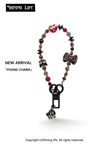 Luxurious Short Crystal Rhinestone Cat Design Mobile Phone Chain for Women Beaded Wrist Strap Jewelry Digital Accessories