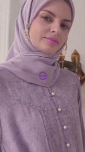 GAMIS/DRESS KAGUMI 330 LYLAC & PLUM - BY ETHICA