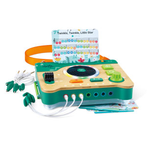 Hape | Music Synthesizer Educational Toy Bamboo 4yrs+