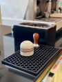 Drainage Bar Mat Anti-Slip Pad for Coffee Shops And Bars Coffee Bean Elements Desktop Mat Bar Milk Tea Shoppery Usage. 