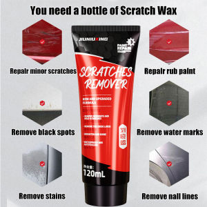 1 drop solves all scratches scratch remover for car 120ml Bright asnew  free gift wax sponge car scratch remover Scratches can be removed with a single wipe car polish Repair Remover polish car wax 修复划痕蜡 Suitable for car and Motorcycle