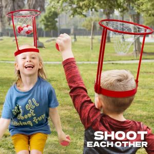 KiddoZone Có Thể Điều Chỉnh Băng Đô Bóng Rổ Trò Chơi 20 Quả Bóng Bao Gồm Niềm Vui Thú Vị Cho Trẻ Em Và Người Lớn Ở Bên Sinh Nhật Giáng Sinh & Lễ Hội!