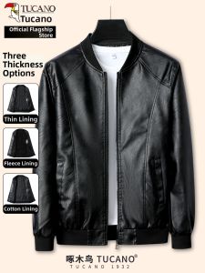 TUCANO | Thermal Insulation Warm Leather Jacket Men