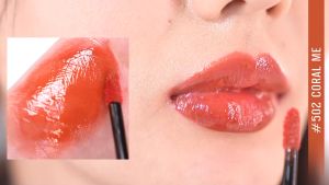 ลิปชายน์มี นามิ ลิปกลอสทิ้นท์ปากกระจก สเตนสี ติดทน Nami Make Up Pro Seoul Shine Me Glossy Lsting Tint