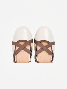 REEMOOR | Cross Strap Ballet Flats