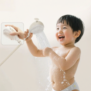 SSWW | Childrens Showerhead Bubble Bath One-Touch Stop Water