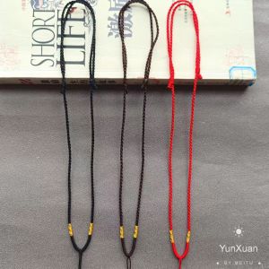 Handmade Original จี้หยกสําหรับผู้หญิงผ้าไหมเส้นด้ายสร้อยคอ High-End สไตล์คู่อุปกรณ์เสริมในสต็อก