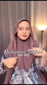 KERUDUNG VIRAL Pashmina Instan Iner Leher Mleyot / Pashmina Inner Menutup Dada By Nararya Nilfashion