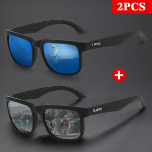 karos | 2Pcs/Set Karos Polarized Cycling Sunglasses UV Protection Windproof Glasses For Men Women Outdoor Sports Driving Fishing Eyewear