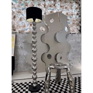 Lampu Lantai Floor lamp diy high appearance level Simple style atmosphere retro new living room Deluxe bedroom light