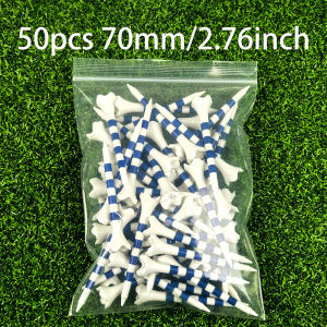 50pcs Golf Tees ABS Plastic Professional Golf Accessories