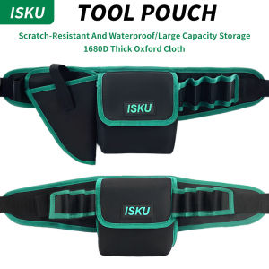 Isku Tas Pinggang Perkakas 7 Slots & Tas Pinggang Peralatan Tool Bag
