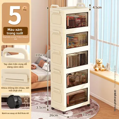 SHIHE | Tủ Lưu Trữ Gấp Dưới Bàn Di Chuyển