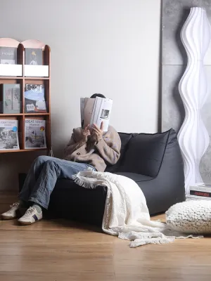 YUEMAILEFU | Retro Nordic Leather Recliner Sofa