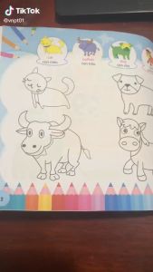 Bé tô màu 9999 -  Song ngữ Anh Việt cho bé từ 2 -6 tuổi