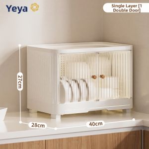 YEYA | Kitchen Dish Drying Rack Dual Layer