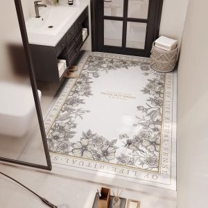 Thảm Tắm Phong Cách Dân Tộc Bohemian VIKAMA Chất Liệu Diatomite Thân Thiện Với Môi Trường Thấm Hút Nước Chống Trơn Trượt Dùng Cho Nhà Tắm Trang Trí Nhà Cửa.