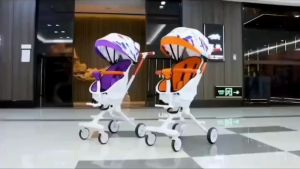 Xe đẩy du lịch gấp gọn mẫu X8 Xe đẩy gấp gọn thông minh xe đẩy đảo chiều