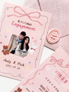 ZLVOEY | Custom Photo Wedding Invitation