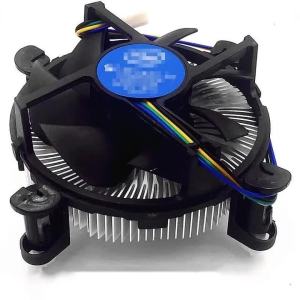 CPU Fan Connector with Aluminum Heatsink Suitable for Desktop I3/i5/i7 Socket 1150/1155/1156 3.5-inch Ultra-quiet Fan Cooling