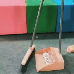 ชุดไม้กวาด ไม้กวาดพร้อมที่โกยผง ชุดไม้กวาดหมุนได้ ไม้กวาด พร้อมที่โกย เซ็ทไม้กวาด ชุดละ 2/3 ชิ้น