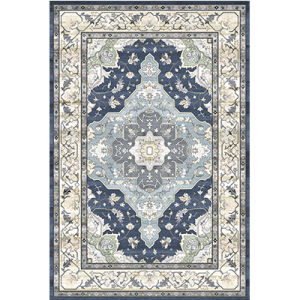 Bohemian Ethnic Style Carpet Fine Sand Velvet American Retro Luxury Living Room Coffee Table Rug Bedroom Bedside Rug