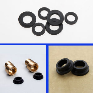 Shower Mixing Valve Bathtub Faucet Hose Bellows 4 Points 6 Points Rubber Seal Concave-Convex Ring Gasket Flat Washer