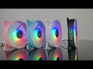 YGT 1290 120mm RGB PC Fan CPU Computer Case Fan Ultra Silent Heatsink Components
