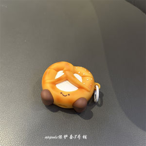 Phong Cách Hàn Quốc Ins Mặt Nạ Tai Bánh Mì Dễ Thương Vỏ Cứng Vỏ Bảo Vệ Cho Apple Airpods Pro1 Code2 Code3 Tấm Chắn Tai Nghe