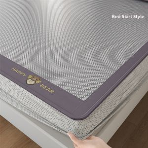 NAIYOUCHENG | Coolness Washable Soft Bamboo Mat Foldable