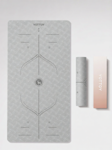 YOTTOY | Wide Non-slip Shock Absorbing Silent Exercise Mat for Women