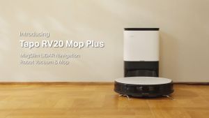 TP-Link Tapo RV20 Mop Ultra Slim Smart Vacuum Robot Cleaner MagSlim LiDAR Navigation