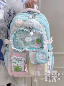 HUZIJIZAI | Sweet Lace Student Backpack Large Capacity