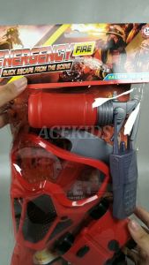 Mainan Anak Alat proyek Fire Fighting Set - Toys Pemadam Kebakaran Set Edukasi