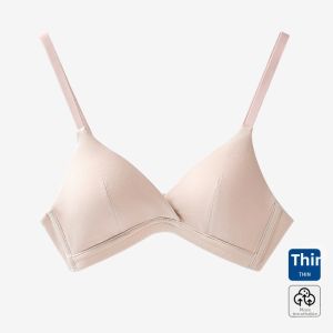 DIEANFEN | French Style Wireless Gather Small Chest Bras Cross Support Back