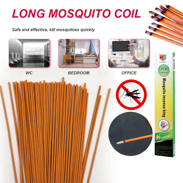 Ubat nyamuk stick Mosquito Repellent Mosquito Killer Coil Ubat Nyamuk Viral, Organik Mosquito Killer stick mosquito incense stick Natural Herbal Essence Osmanthus Fragrance Healthy Safety Non Toxic