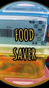 Kotak Makan Mini/Tempat Bumbu 100ml 4pcs FoodSaver Claris 2931-4