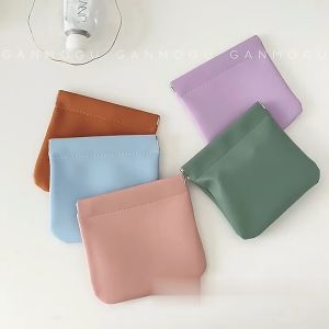 MallMainan-T60 Tas Penyimpanan Lipstik Mini Pouch Portable / Tas Kecil Tempat Pembalut Earphone Tas