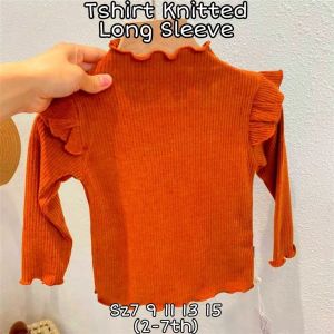 ATASAN ANAK PEREMPUAN IMPORT MURAH KOREAN STYLE KNITTED LENGAN PANJANG